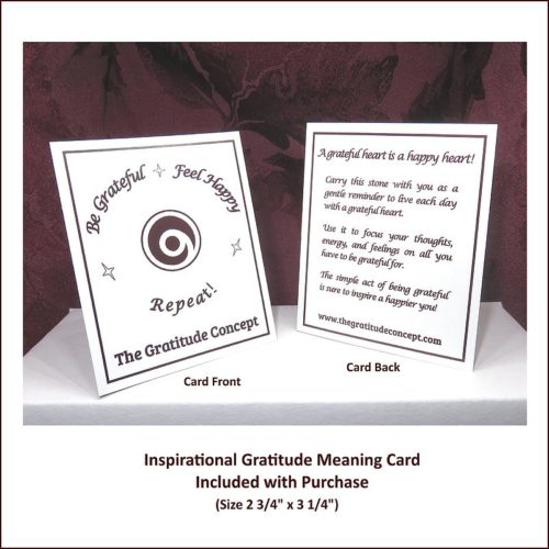 Gratitude Meaning Card by The Gratitude Concept